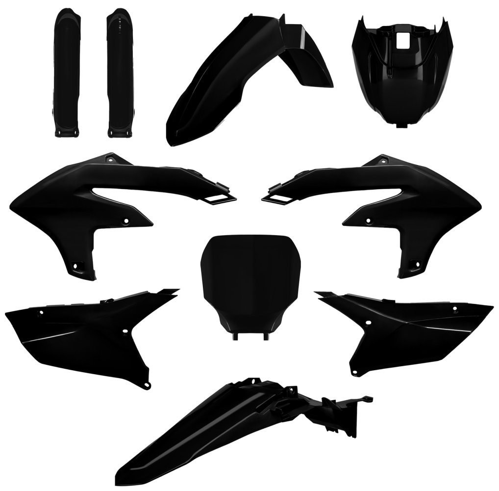 Мотопластик Polisport MX kit — Yamaha (23-) чорний, Yamaha