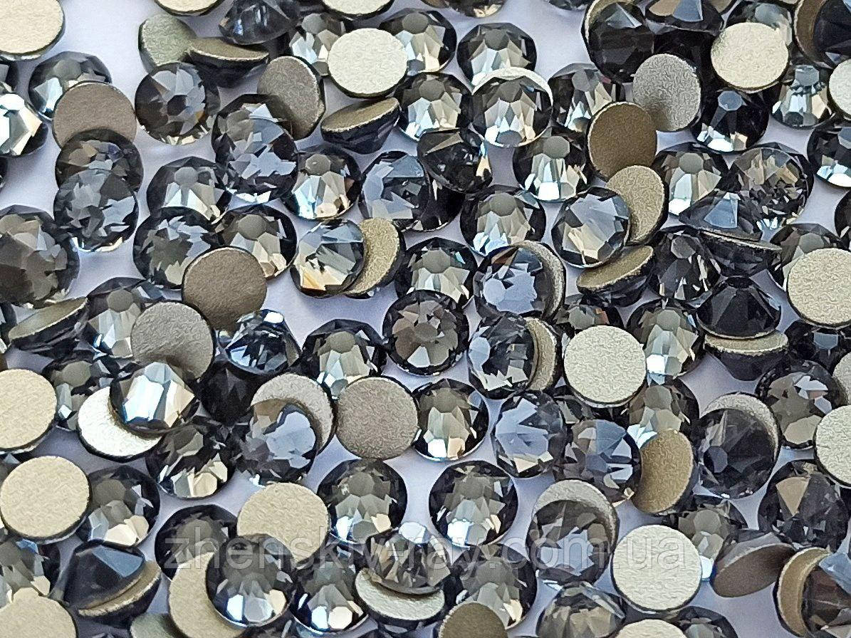 Камені Swarovski SS3 Black Diamond 1400 шт.