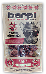 Ласощі для собак Barpi Зефір яловичий 20г