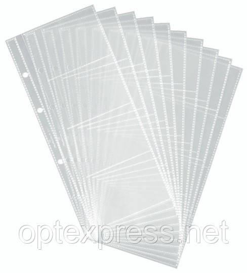 Набір 10 прозорих файлів для візитних карток для візитниць DURABLE 2387, фото 1