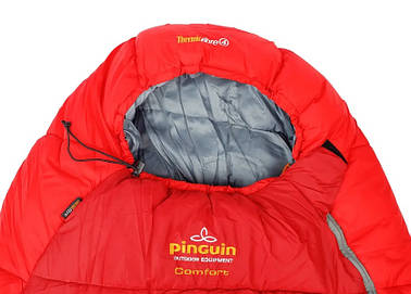 Спальний мішок Pinguin Comfort PFM 175 Red Left Zip, фото 6