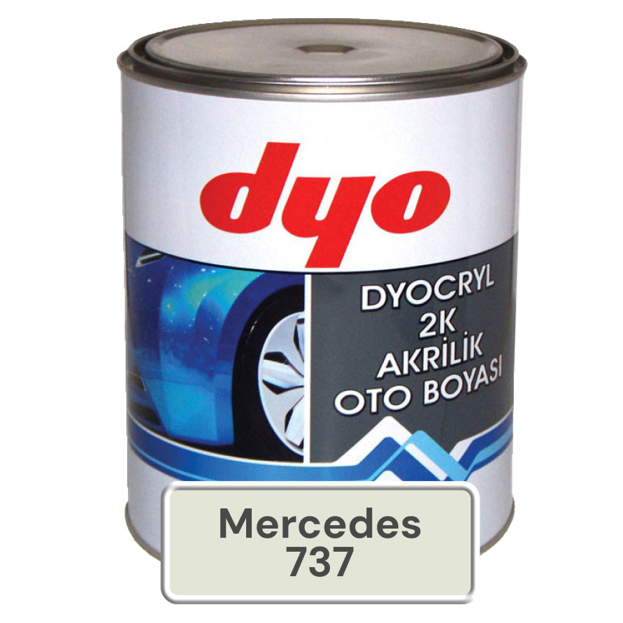 Mercedes 737 Акрилова фарба DYO 1.3 кг (без затвердника), фото 1
