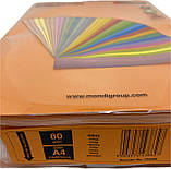 Папір кольоровий INTENSIVE помаранчева 500 л. А4 80 г/м² Mondi OR 43, фото 2