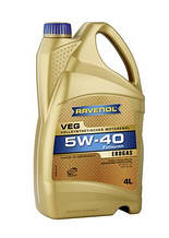 RAVENOL VEG SAE 5W-40 - нове синтетичне масло для двигунів c ГБО.