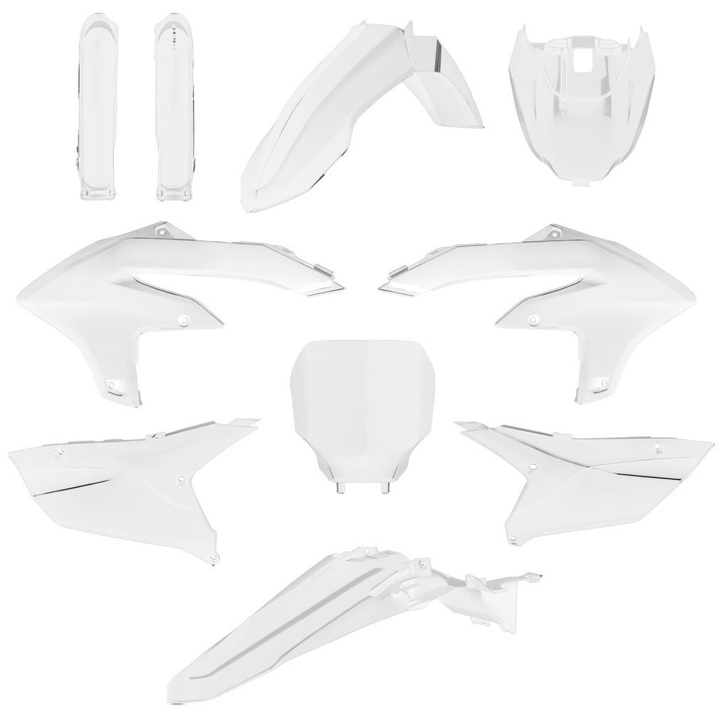 Мотопластик Polisport MX kit — Yamaha (23-) білий, Yamaha