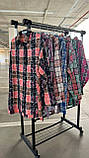 Стильна жіноча сорочка кардиган у клітину Тканина: кашемір Туреччина  Розміри 42-44, 46-48, 50-52, фото 8