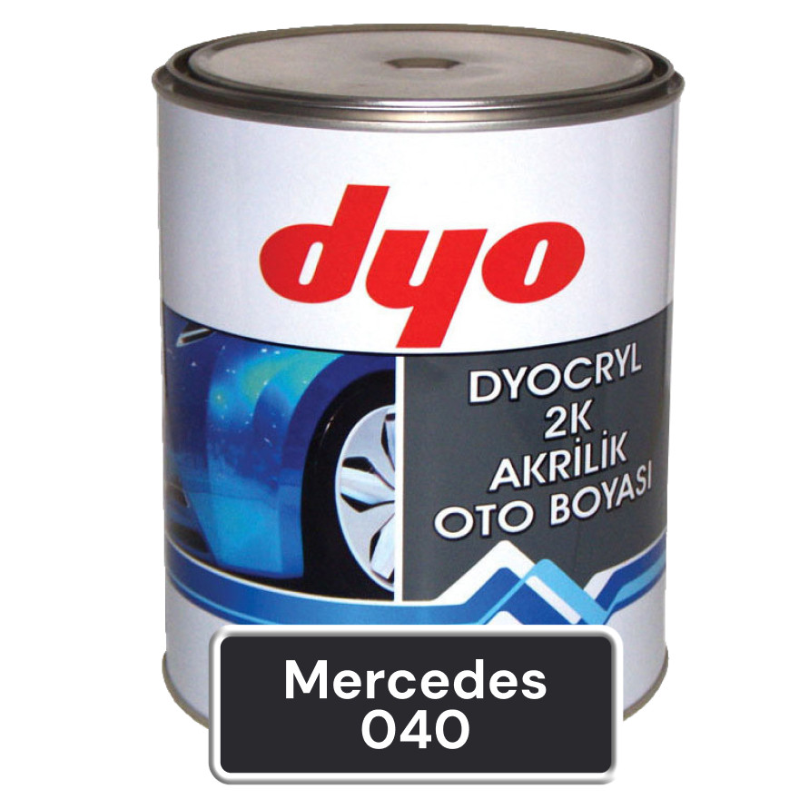 Mercedes 040 Акрилова фарба DYO 1.3 кг (без затвердника), фото 1