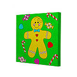 Набір для творчості для дітей Riviera Blanca Різдвяний пряник 25x25 см (КГ1-21), фото 2