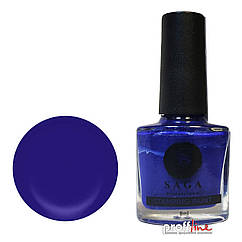 Лак-фарба для стемпінгу Saga Professional Stamping Paint №12 темний фіолетово-синій, 8 мл