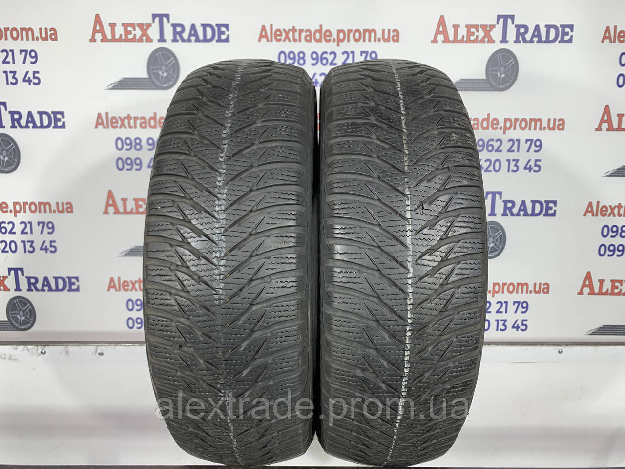 195/60 R16C цешка Goodyear Ultra Grip 8 зимові шини б/у, фото 1