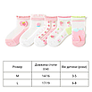 Дитячі шкарпетки для дівчинки 3-5 років на стопу 14-16 см набір шкарпеток 5 пар, фото 2