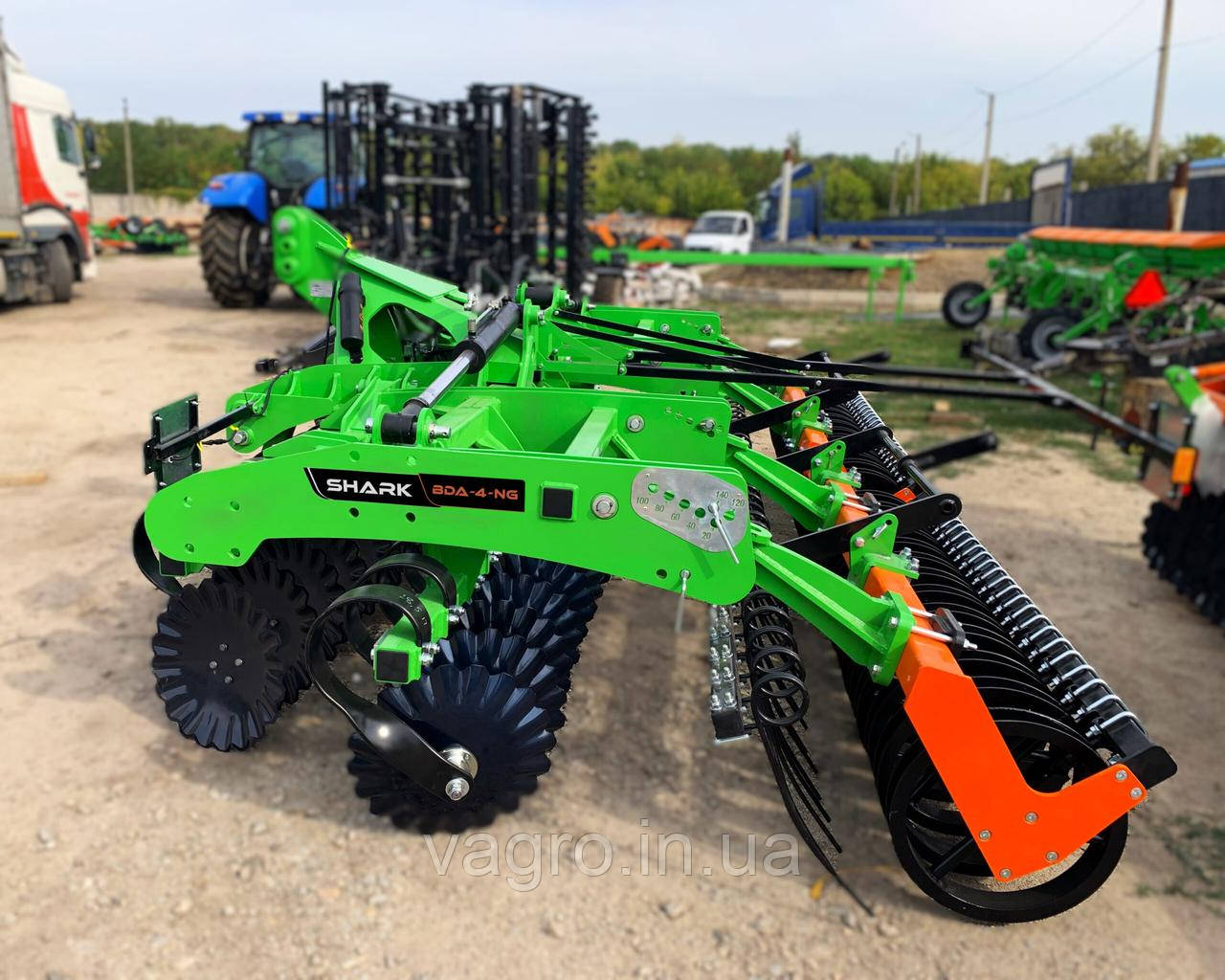 Борона дискова “SHARK” BDA-4NG Навісна Гідравлічна Арк Групп