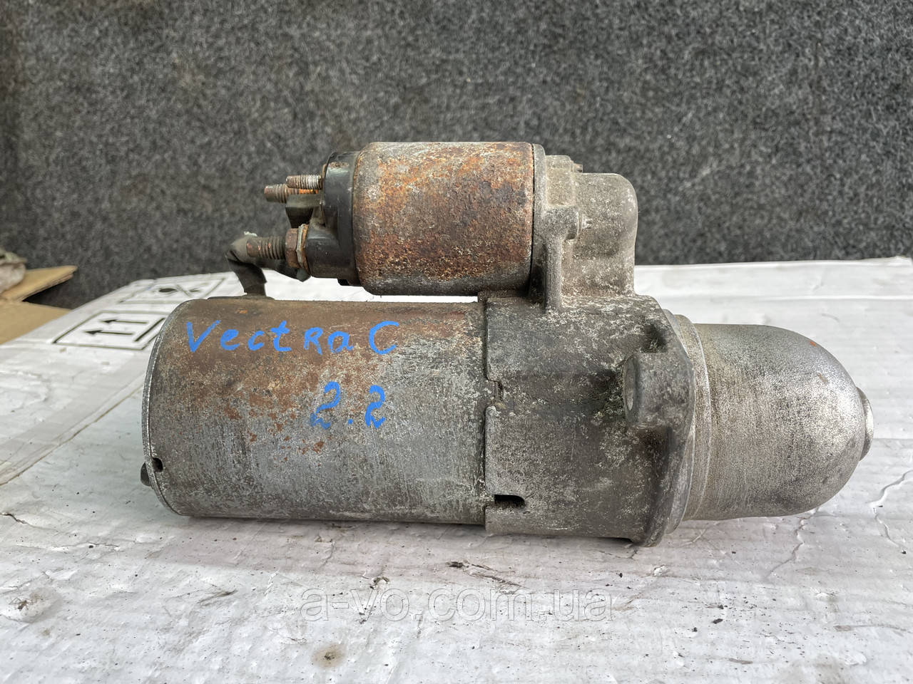 Стартер для Opel Vectra C, Astra G, Zafira A, 2.2 16v, 12568931, 11зуб, фото 1