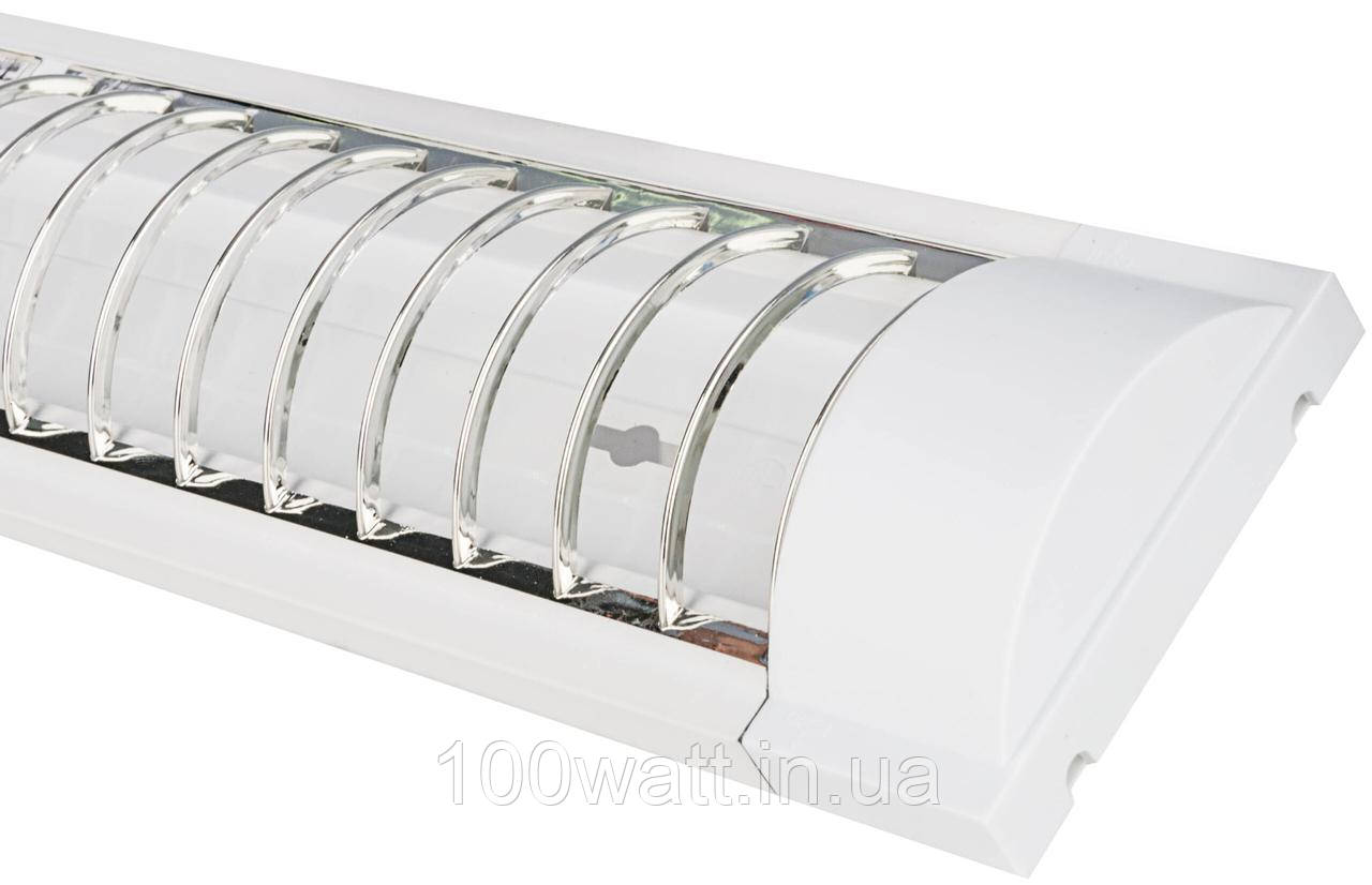 Світильник світлодіодний LED 1х9W розсіювач решітка ST291LED, фото 1