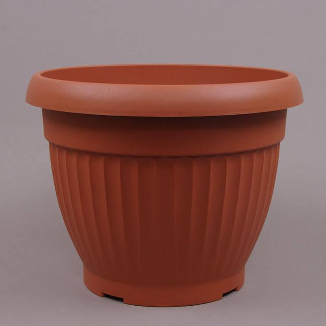 Пластиковий горщик для рослин (квітів) Дона 1 л