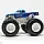 Машинка-позашляховик Hot Wheels Monster Trucks 1:64 Big Foot FYJ44/HVH77, фото 5