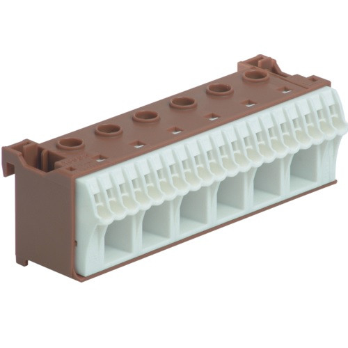 Клемний блок QiuckConnect Фазна клема 6x16mm2+20x4mm2 ширина 105мм., KN26P