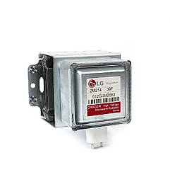 Магнетрон 2M214 39F для мікрохвильової печі LG / Daewoo (клема перпендикулярно решітці)