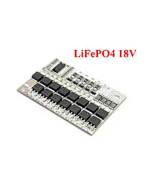 Контролер BMS 5S 50 А з балансуванням для LiFePO4 18V