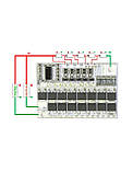 Контролер BMS 5S 50 А з балансуванням для LiFePO4 18V, фото 3