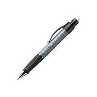 Механічний товстий олівець з гумкою Grip Plus Faber-Castell (0,7 мм, корп. сірого кольору) 130789