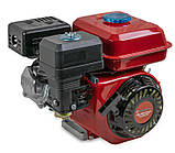 Двигун для культиватора 4-тактний VORSKLA ПМЗ 168F-196/20 Потужні бензинові двигуни (176 куб.см), фото 2