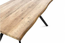 Стіл обідній нерозкладний в стилі лофт Метрополь 120 Мікс меблі, фото 2