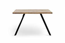 Стіл обідній нерозкладний в стилі лофт Метрополь 120 Мікс меблі, фото 4