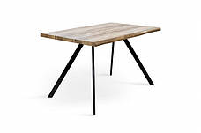 Стіл обідній нерозкладний в стилі лофт Метрополь 120 Мікс меблі, фото 5