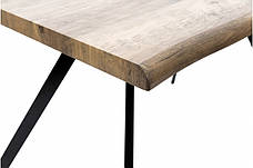 Стіл обідній нерозкладний в стилі лофт Метрополь 120 Мікс меблі, фото 3