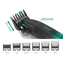 Комбо-набір (машинка+тример+шейвер) VGR and Hots Professional Black&Green (V-003-GN+V-906-GN+HP2012-BK), фото 9