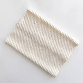 Снуд зимовий з вовною мериноса 15 х 21 см ДоРечі Молочний