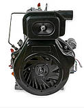 Мотор дизельний для культиватора VORSKLA ПМЗ 190F-477DS/T (477 куб.см), фото 3