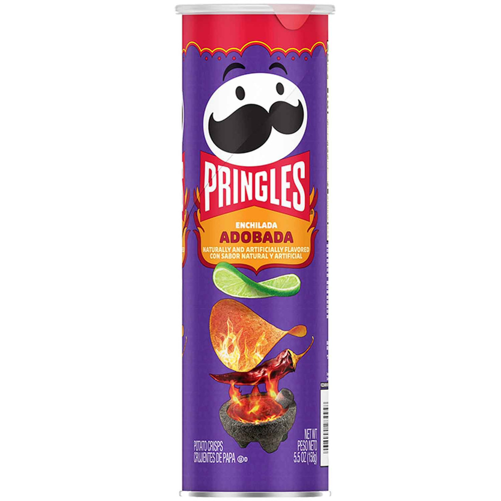 Чіпси Pringles Adobada Адобаба Чилі та лайм 158g