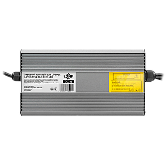 Зарядний пристрій для акумуляторів LiFePO4 3.2V (3.65V)-20A-64W-LED, фото 1