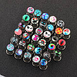 Сережка лаг у вухо 1 шт (8 мм) 1,2 × 6 × 8 мм, фото 2