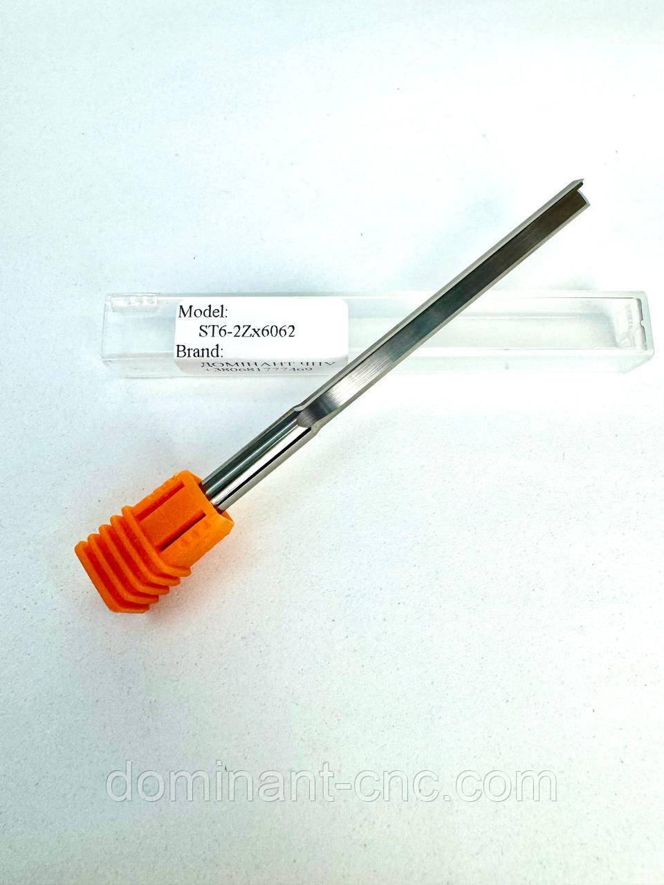 Фреза з прямим лезом 6*6*62*100