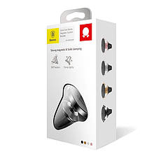 Автоутримувач Baseus Small Ears Magnetic Bracket Black (SUER-E01), фото 5