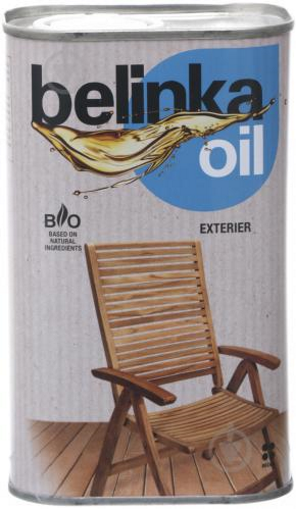 BELINKA Oil Exterier, олія для деревини для зовнішніх робіт, 0,5л