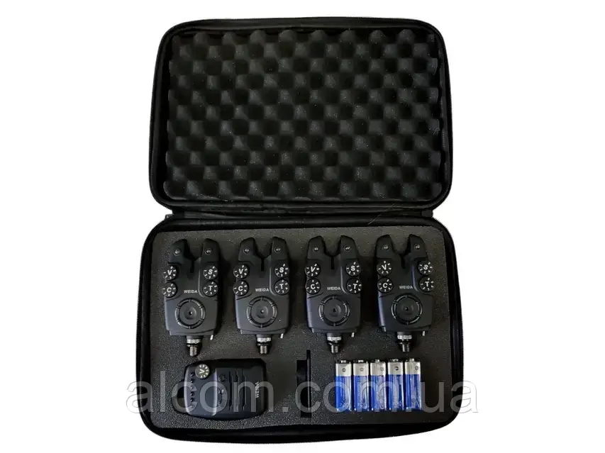 Набір сигналізаторів клювання Weida, фото 1
