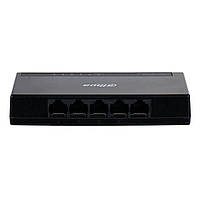 Комутатор DH-PFS3005-5GT-L 5 портів, Ethernet, BOX Q20, Dahua, Арт.56717