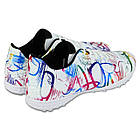 Сороконіжки футбольні SP-Sport Active 2503 розмір 40 White-Multicolor, фото 5