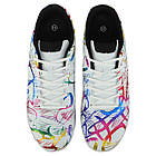 Сороконіжки футбольні SP-Sport Active 2503 розмір 40 White-Multicolor, фото 4