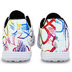 Сороконіжки футбольні SP-Sport Active 2503 розмір 40 White-Multicolor, фото 6
