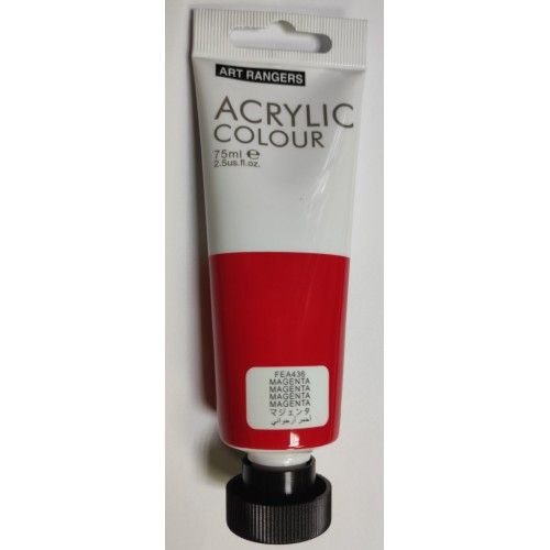 Фарба акрилова FEA436 Magenta 75 мл у пластиковій тубі