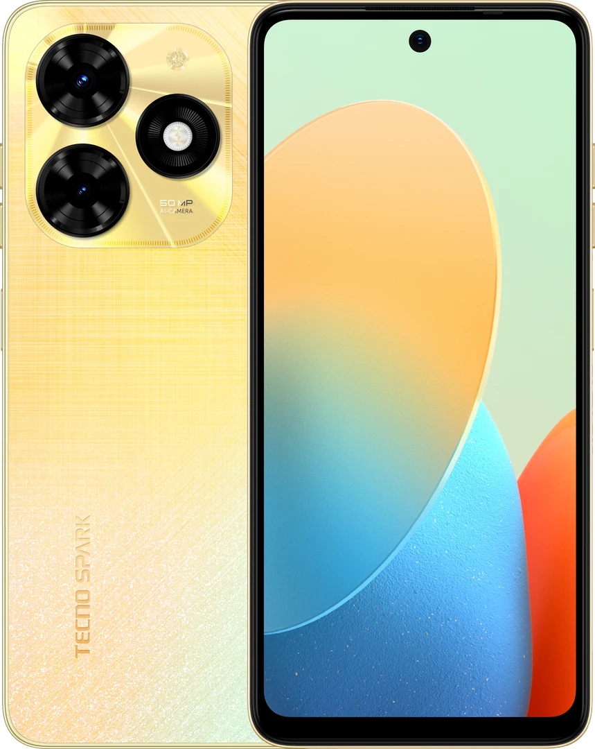 TECNO Spark 20C 4/128ГБ Alpenglow Gold, фото 1