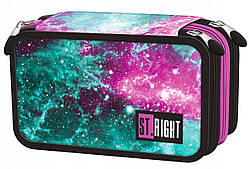 Трьохсекційний розкладний пенал St.right з наповненням Nebula 5790