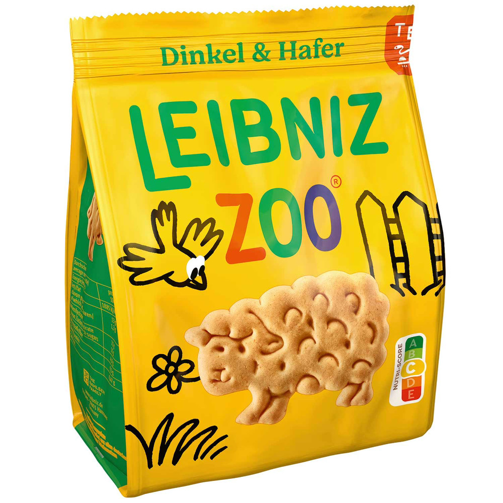 Печиво Leibniz Zoo Спельта та овес 125g, фото 1