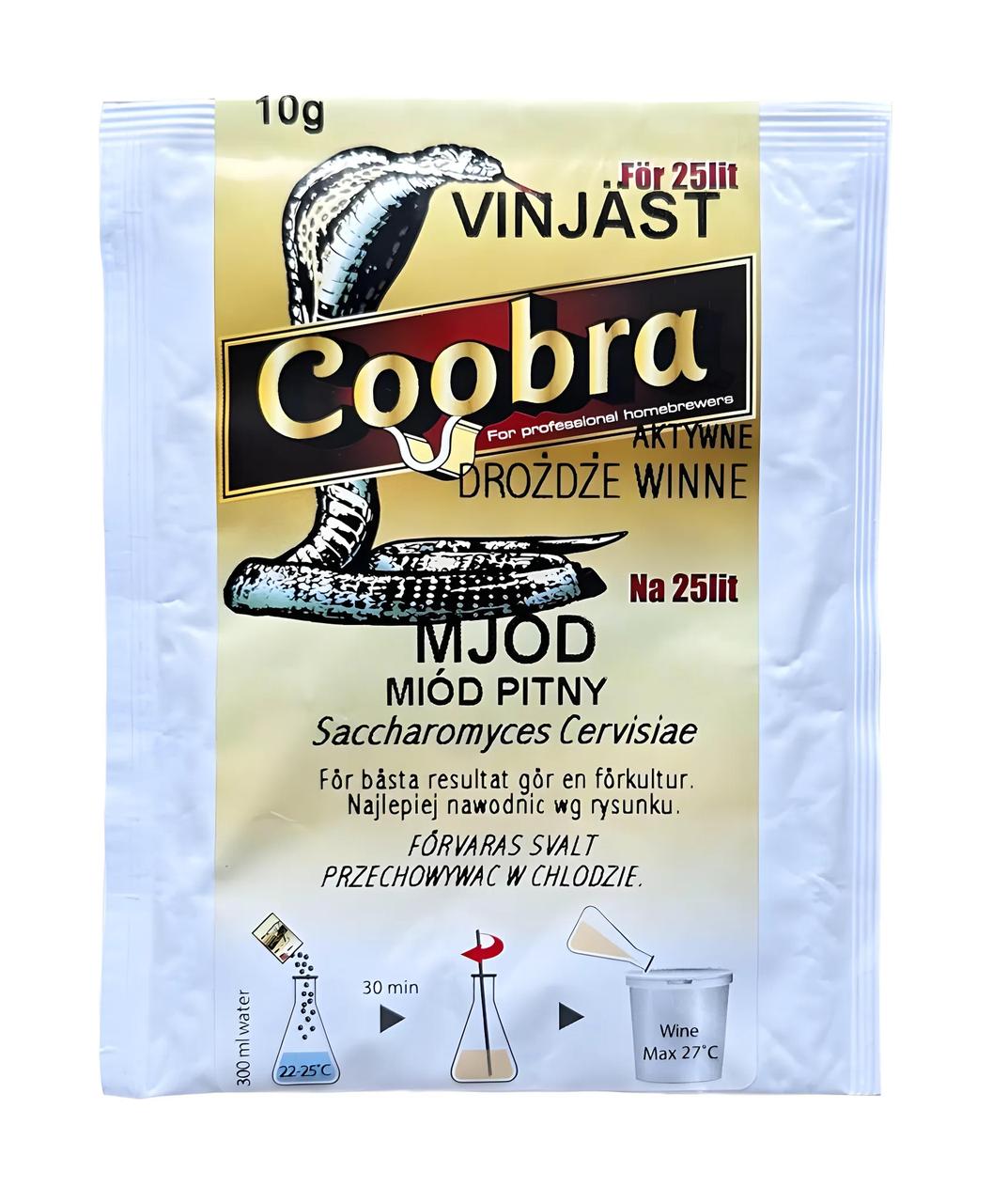 Дріжджі COOBRA Mjоd 10 г