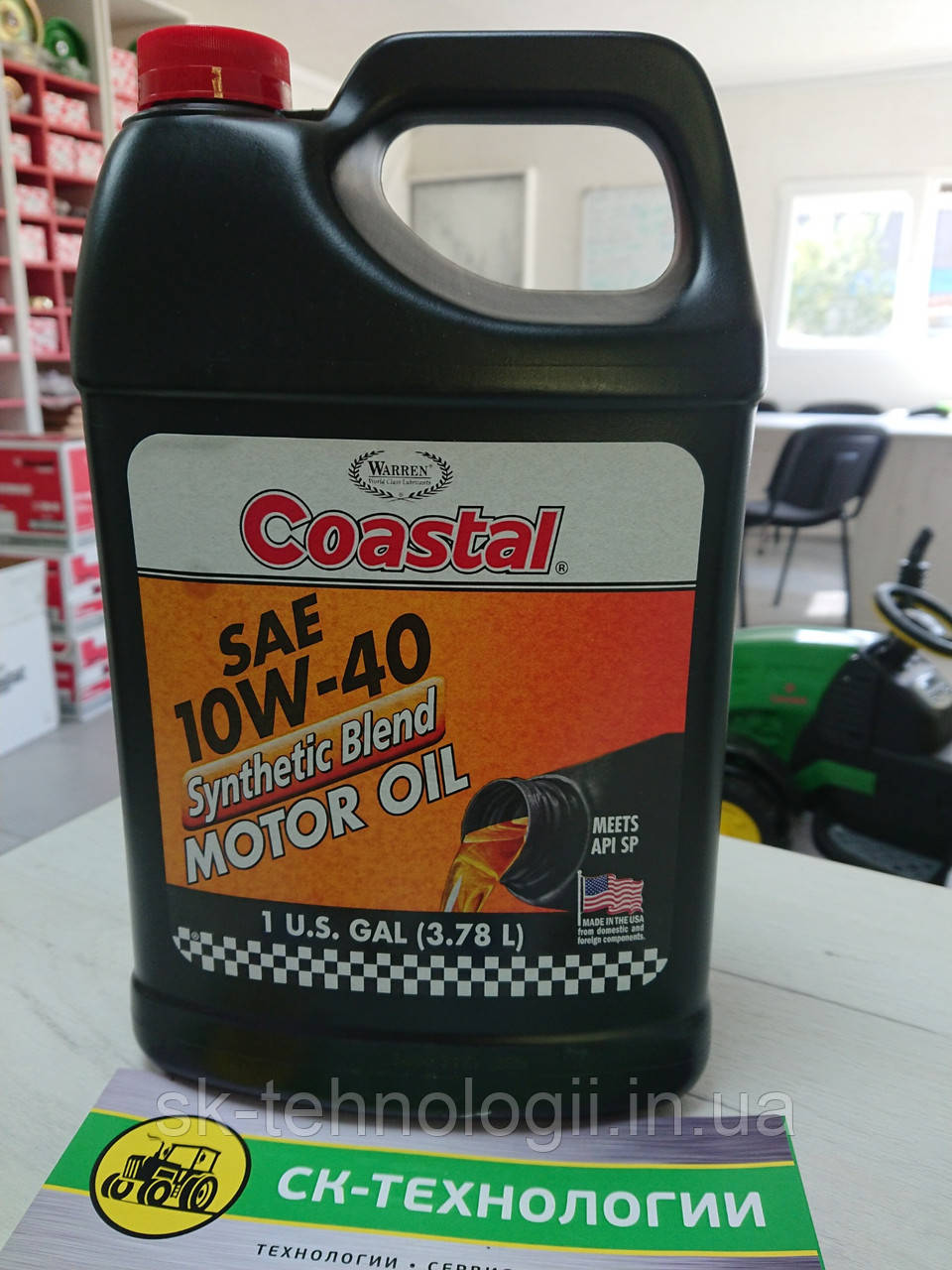 Моторна олива 10W-40  Coastal Synthetic blend      3,75л., фото 1